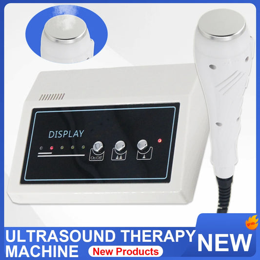 1Mhz Ultrasonic Therapy Machine Portable Beauty Massage Physiotherapy Muscle Pain Relief Massager Newest Ultrasound Instrument