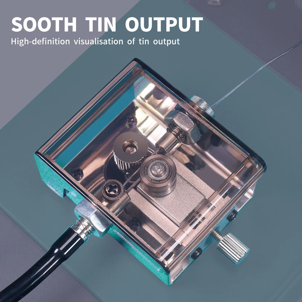 YIHUA 928DT-II 230W Soldering iron Auto Send Tin Soldering Station Fast Heating Tin Feeder Foot Rest Welding Machine Tools