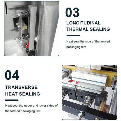 Automatic Small Vertical Food Packing Machine Coffee Powder Filling Bags Sachet Packaging Machine for Small Business